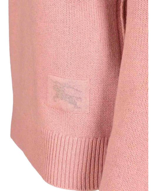 Burberry Pink Cashmere Sweater
