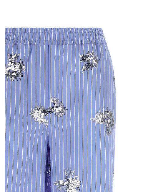 Le twins Blue Giorno Pants