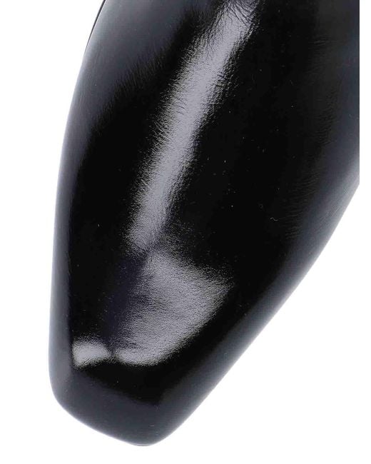 Khaite Black Ankle Boot