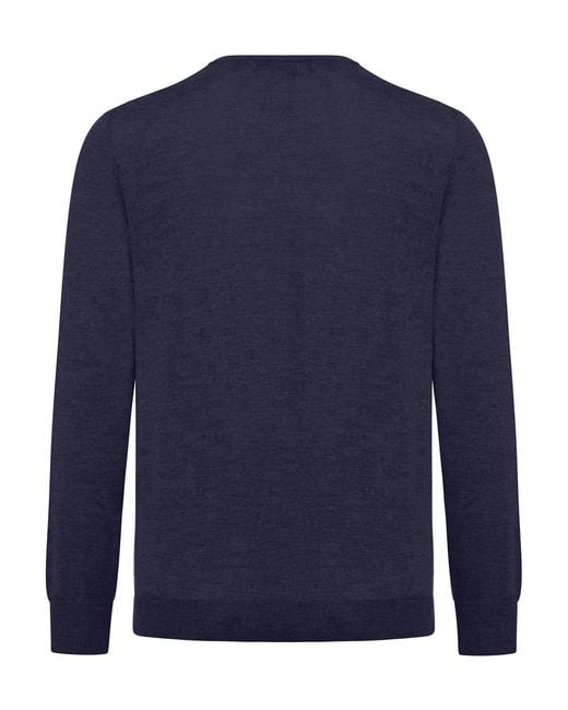 Nome Blue Crewneck for men