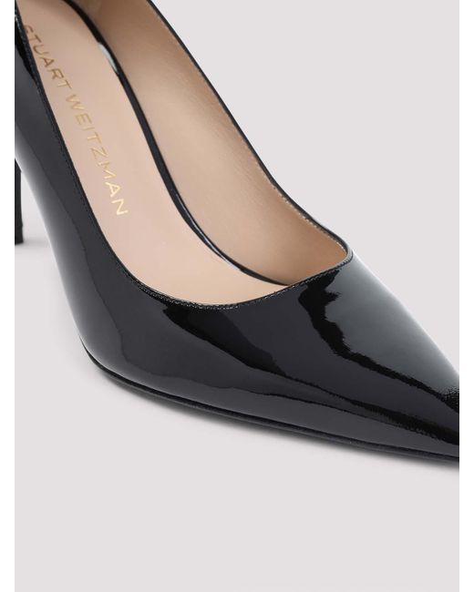 Stuart Weitzman Black Power 85 Pumps