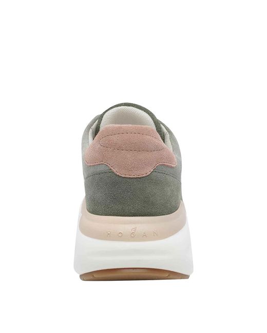 Hogan White Maxi Sneakers