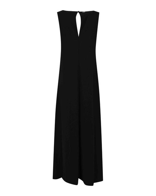 Herno Black Long Dress