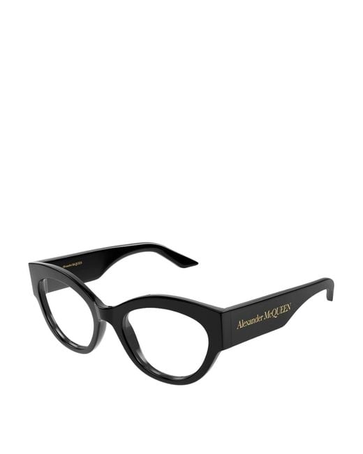 McQueen Black Glasses