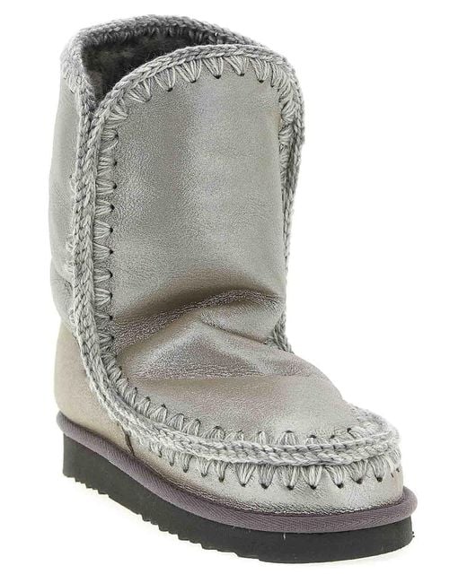 Mou Gray Eskimo 24 Ankle Boots