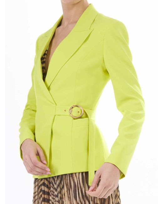 Just Cavalli Yellow Complete Cady Jacket
