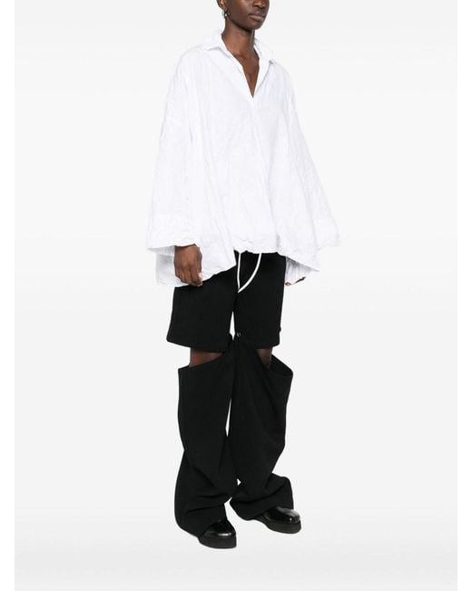 Daniela Gregis White Cotton Shirt