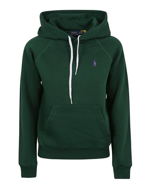 Polo hoodie green hotsell