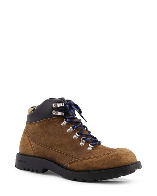 Burberry Brown Moor High Boots for men