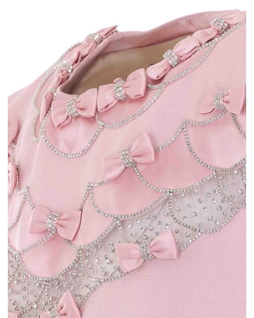 Valentino Garavani Pink Mini Dres