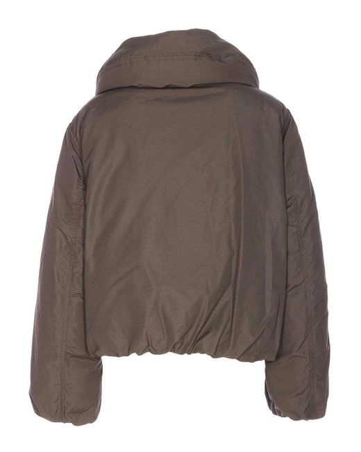 Lemaire Brown Dark Espress Puffer Down Jacket