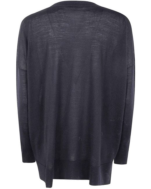 Nuur Black Comfy Round Neck Ml Sweater