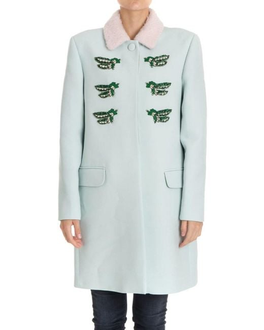 Vivetta Blue Nara Coat
