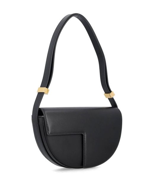 Patou Black Shoulder Bag