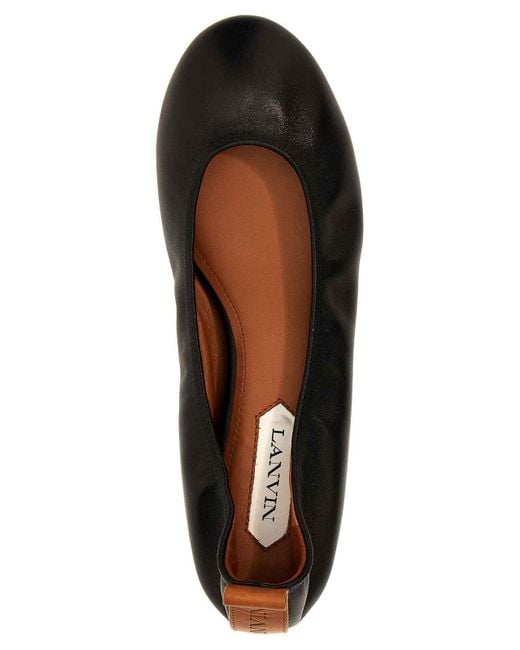 Lanvin Black Ballerinas