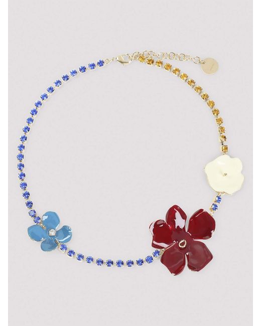 Marni White Flower Necklace