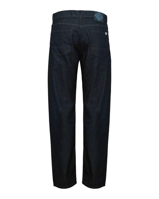 C P Company Blue 3/1 Twill Jeans for men