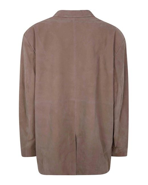 Entire studios Brown Single Breasted Blazer