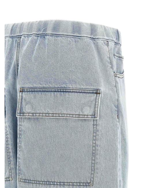 Entire studios Blue Spar Bermuda Shorts for men