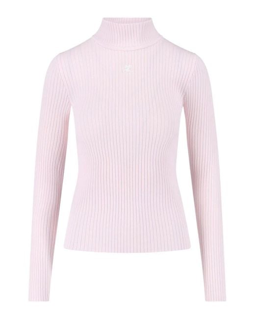 Courreges Pink Logo Dolcevita