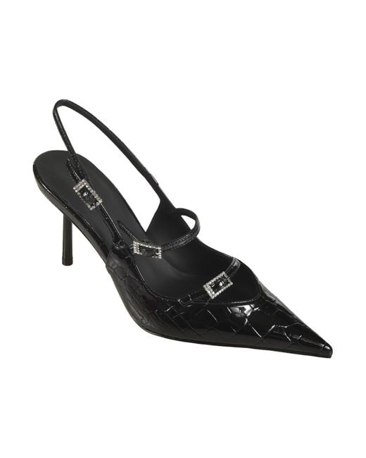 Le Silla Black Sandals