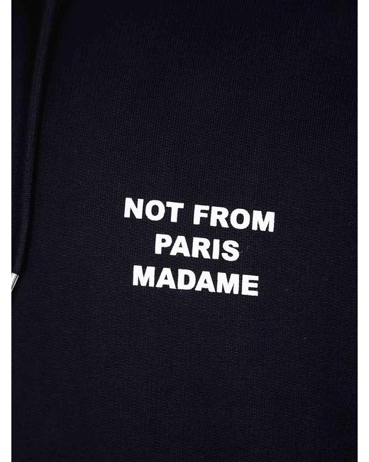 Drole de Monsieur Blue Logo Sweatshirt for men