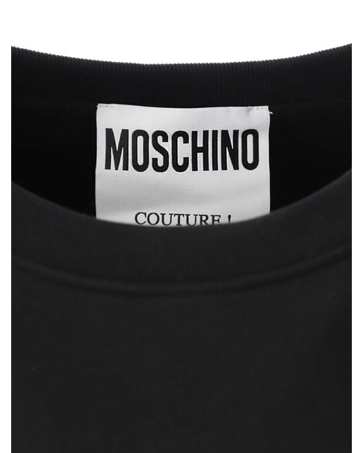 Moschino Black Pure Sweatshirt for men
