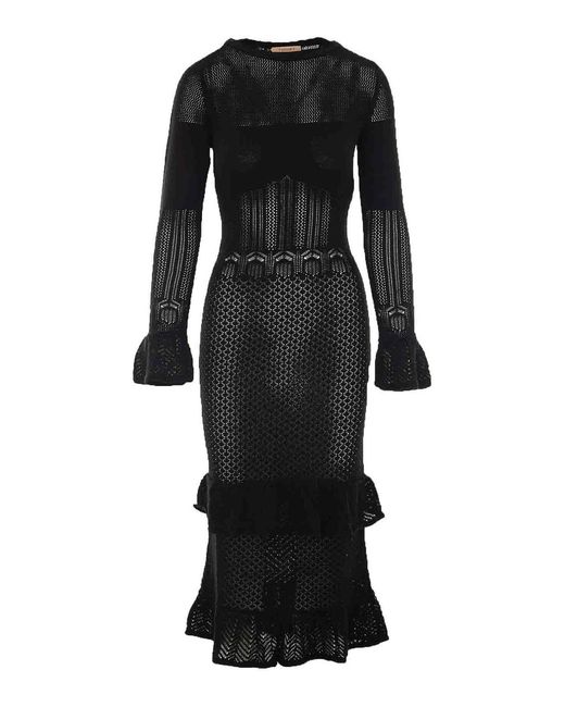 Twinset Black Knitted Dress