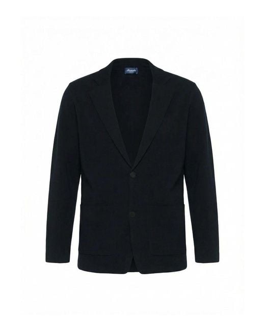 Drumohr Blue Blazer for men
