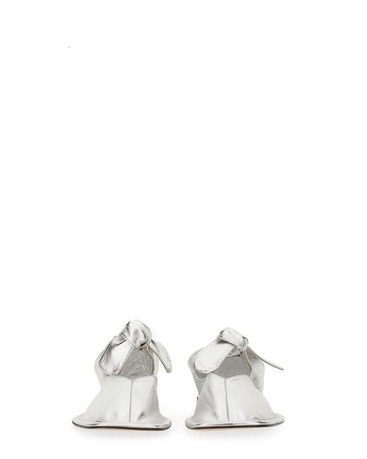 Hereu White Llasada Flat Shoes