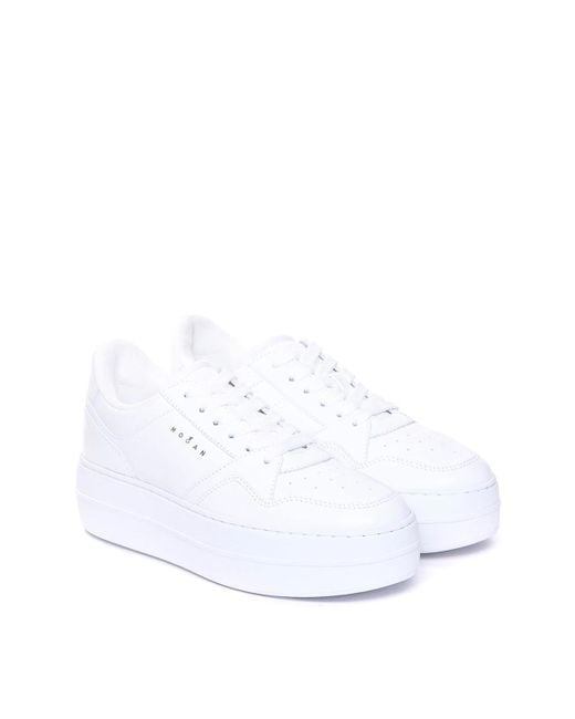 Hogan White Trainers