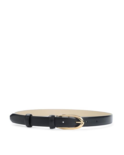 Givenchy White Buckle Belt