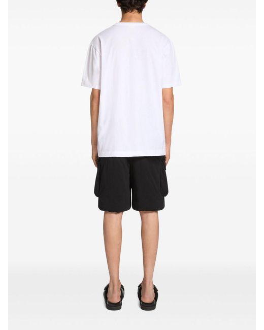 Dries Van Noten White Show Tee for men