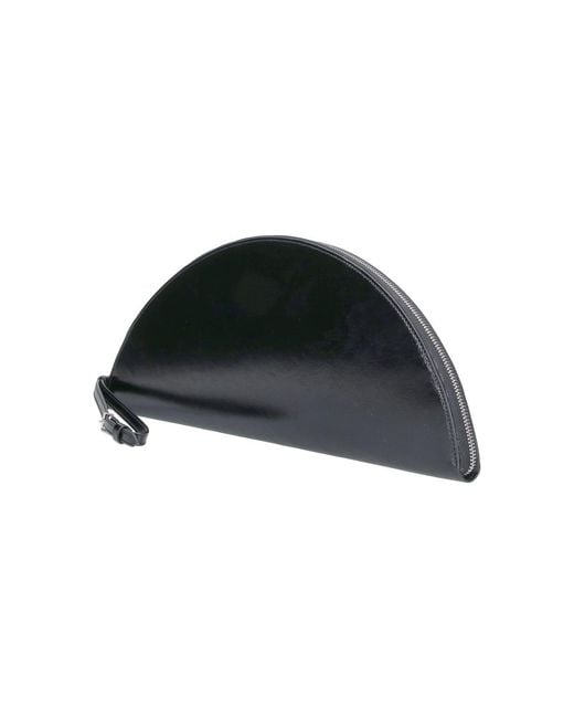 Maison Margiela Black Leather Pouch