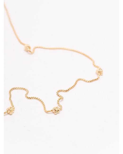 Bottega Veneta Metallic Necklace