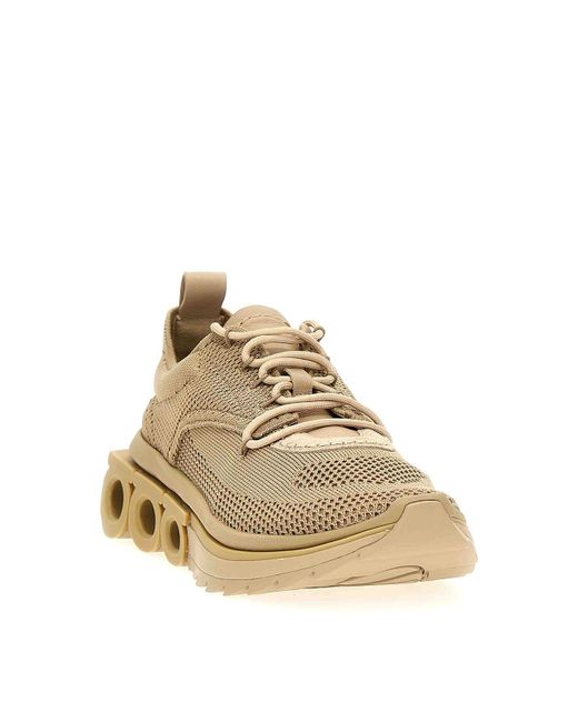 Ferragamo Natural Running Sneaker