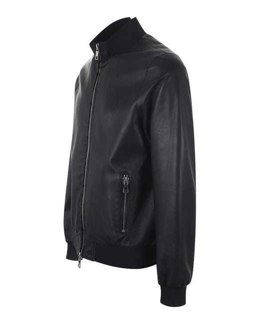 THE JACK AND JACKIE LEATHERS Black The Jack Leathers Jacket for men