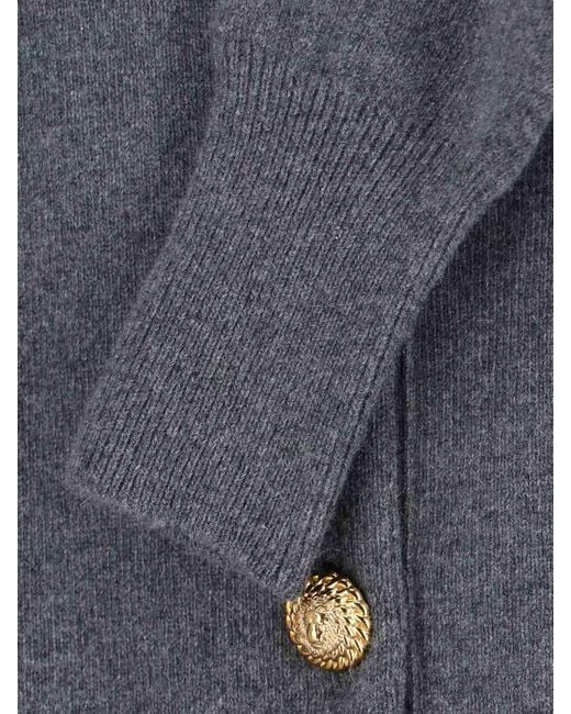 Balmain Blue Cardigan