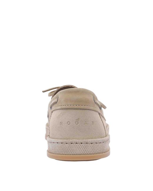 Hogan White Loafers for men