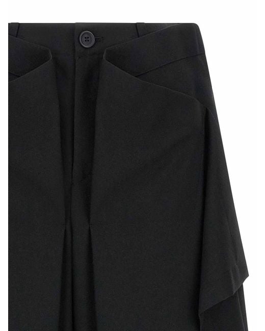 Issey Miyake Black Uni-Form (Wool) Pants