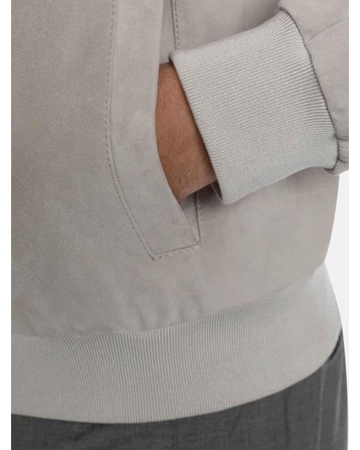 Dondup Gray Bomber for men