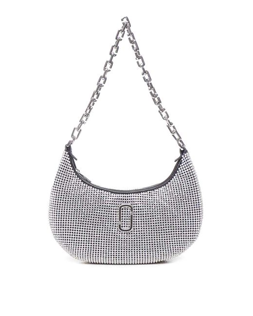 Marc Jacobs Gray The Curve Small Shoulder Bag