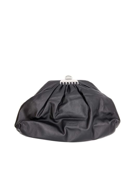 Marc Jacobs Black The Claw Clip Clutch