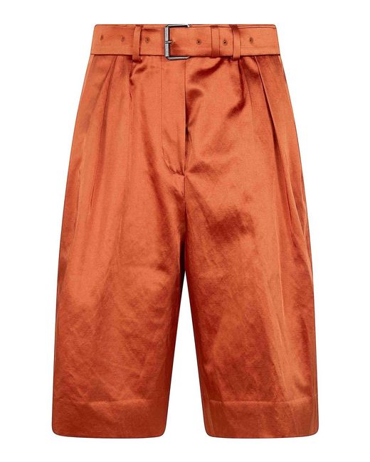 Dries Van Noten Orange Peaches Bis Short