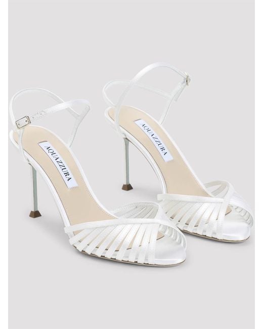 Aquazzura White Aquazzurra Hold Me Sandal