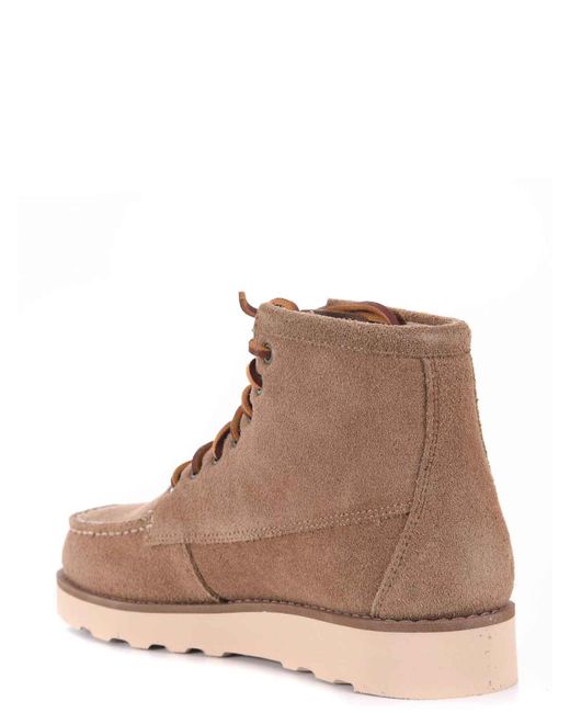 Sebago Brown Suede Boots for men
