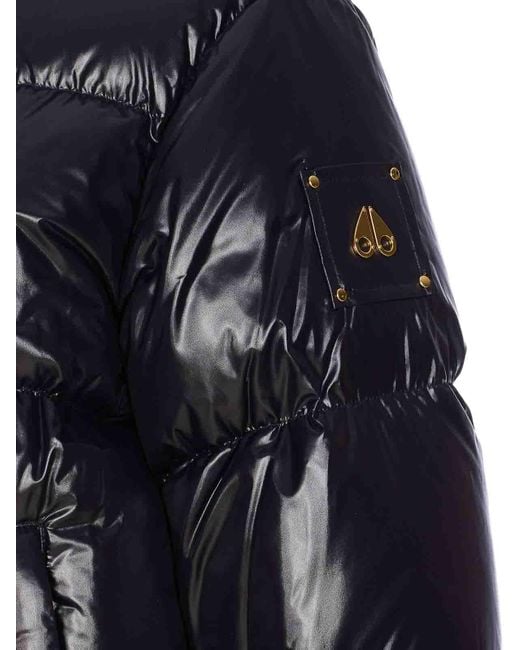 Moose Knuckles Black Moonstone Down Jacket