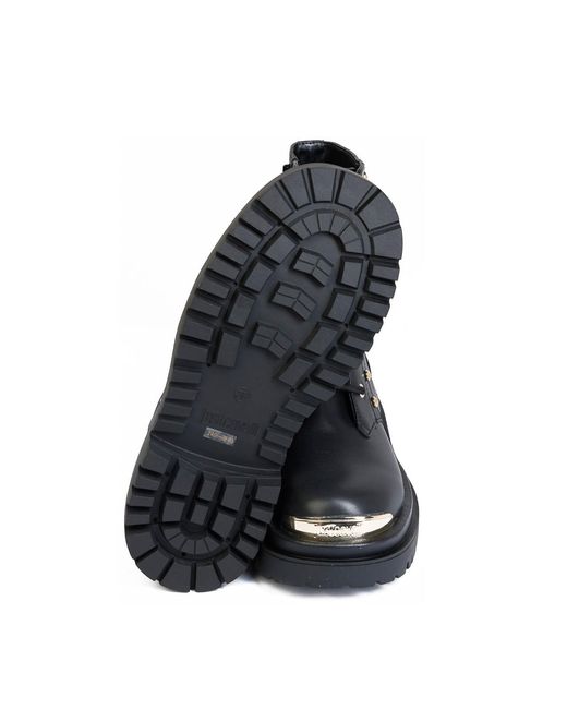 Just Cavalli Black Bourne Logo Boot