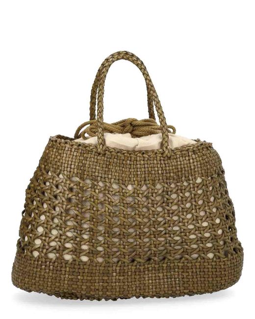 Dragon Diffusion Metallic Santa Cano Bag