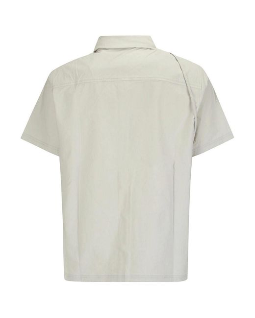 HELIOT EMIL White Gray Shirt for men